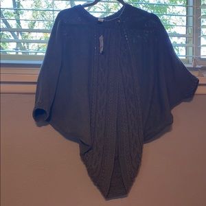 White and black house market sweater